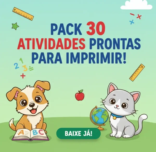 Banner pack de atividades